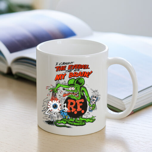 i caught the eyeball that ate my brain Mug 3