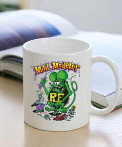 mad modeler rat rod Mug 3