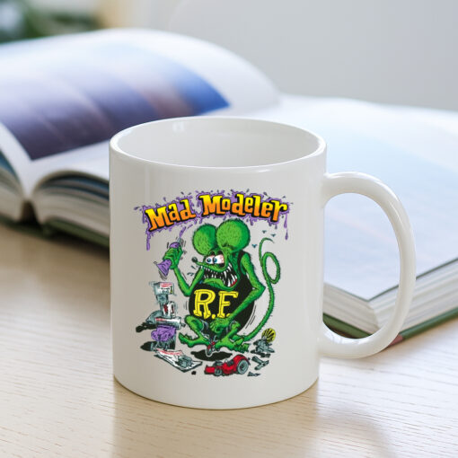 mad modeler rat rod Mug 3