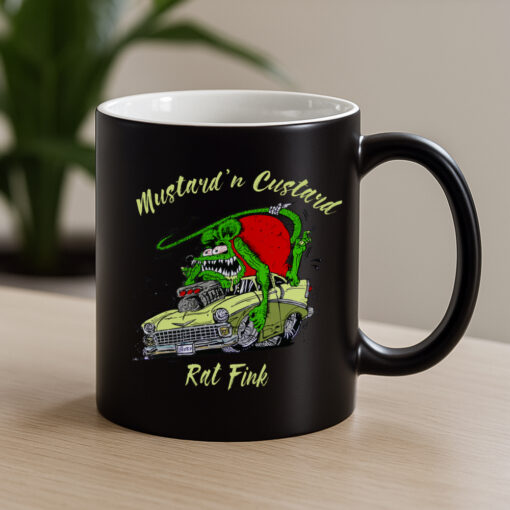 mustard custard rat fink Mug 4