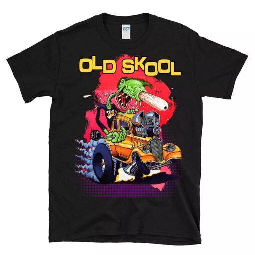 old skool rat fink BlackShirt 1