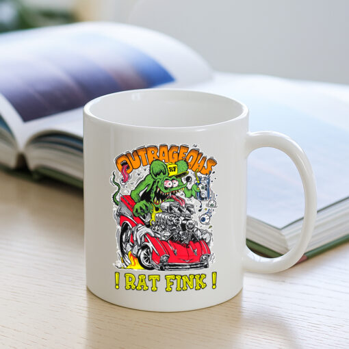 outrangeous rat fink Mug 3