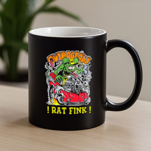 outrangeous rat fink Mug 4