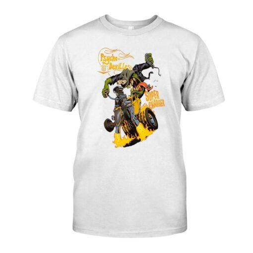 psycho devilles WhiteShirt 1