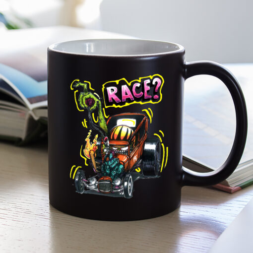 race hot rod rat fink Mug 1