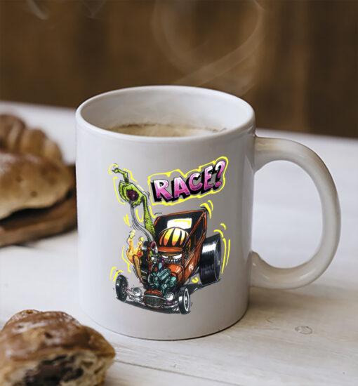race hot rod rat fink Mug 2
