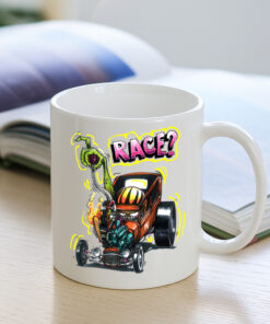 race hot rod rat fink Mug 3