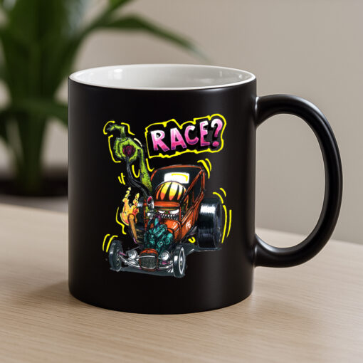 race hot rod rat fink Mug 4