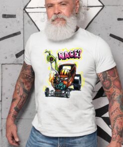 race hot rod rat fink WhiteShirt 2