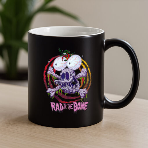 rad to the bone Mug 4