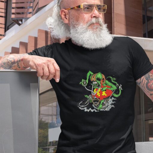 rat fink bicycle BlackShirt 2