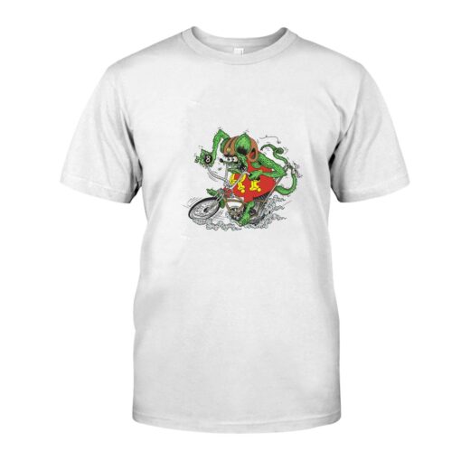 rat fink bicycle WhiteShirt 1