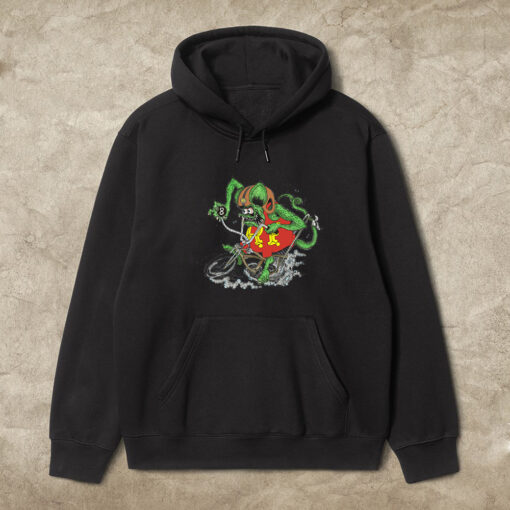 rat fink bicycle hoodie 1