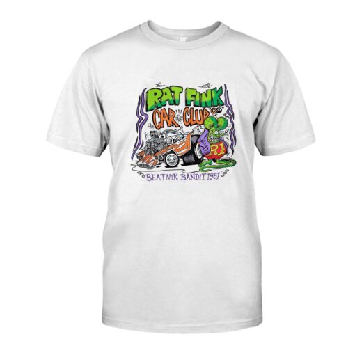 rat fink car club beatnik bandit 1961 WhiteShirt 1