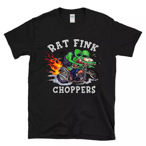 rat fink choppers BlackShirt 1