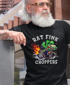 rat fink choppers BlackShirt 2