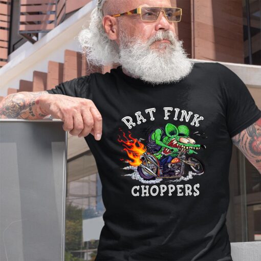 rat fink choppers BlackShirt 2