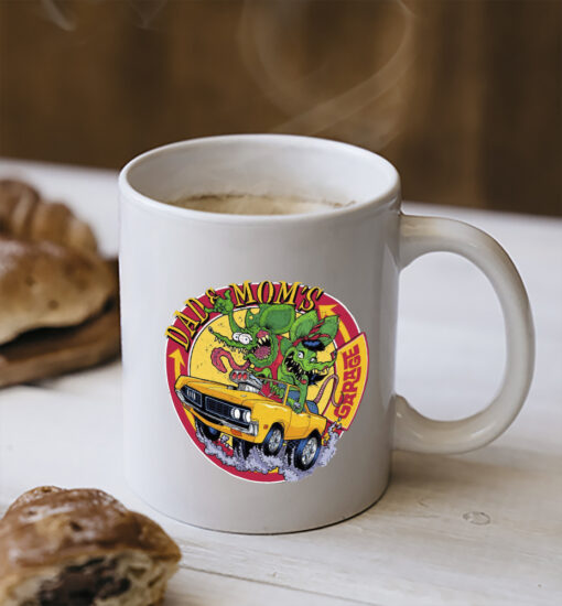 rat fink dad and mom Mug 2