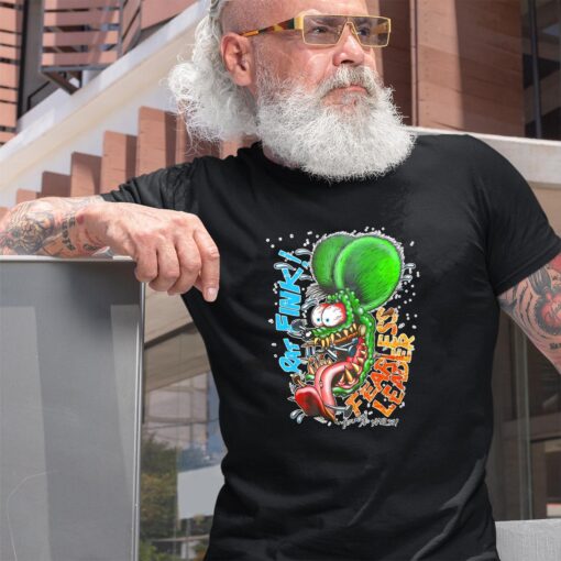 rat fink fearless leader BlackShirt 2