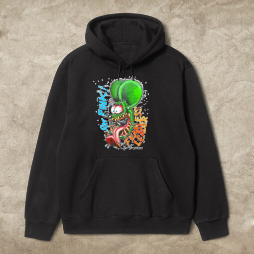 rat fink fearless leader hoodie 1