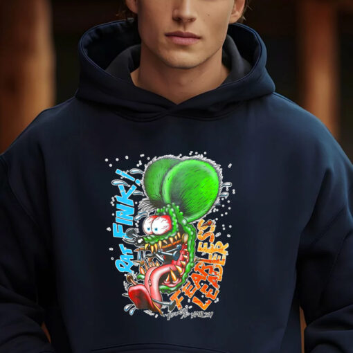 rat fink fearless leader hoodie 2