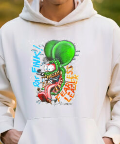 rat fink fearless leader hoodie 3