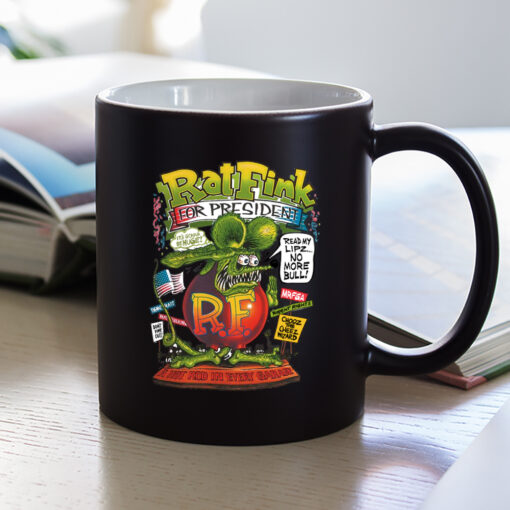 rat fink for president Mug 1