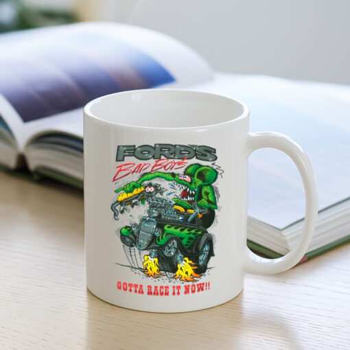 rat fink ford bad boy Mug 3