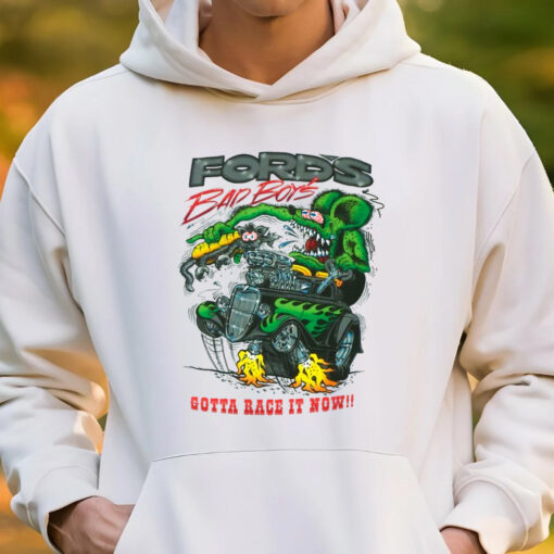 rat fink ford bad boy hoodie 3