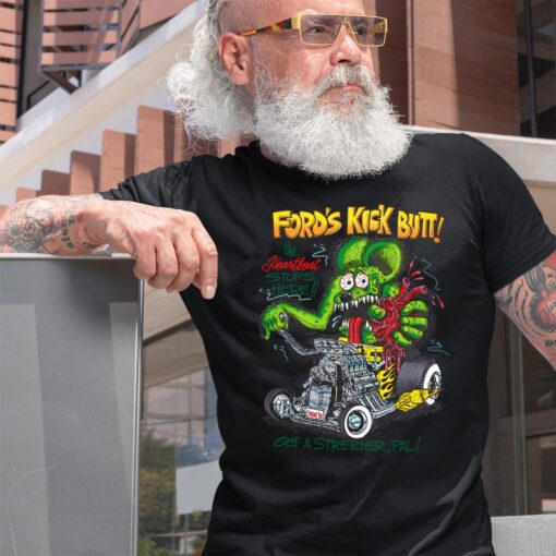 rat fink ford kick butt BlackShirt 2