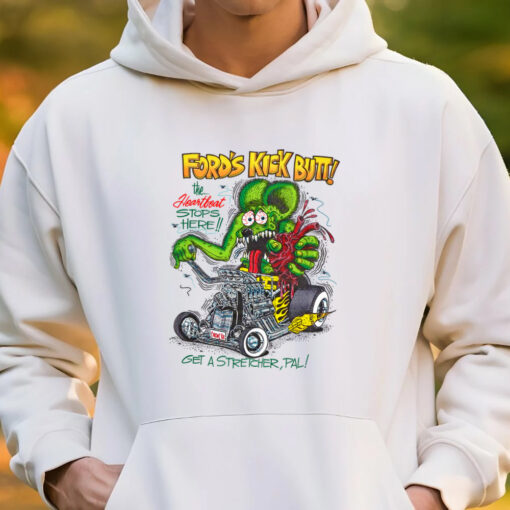 rat fink ford kick butt hoodie 3