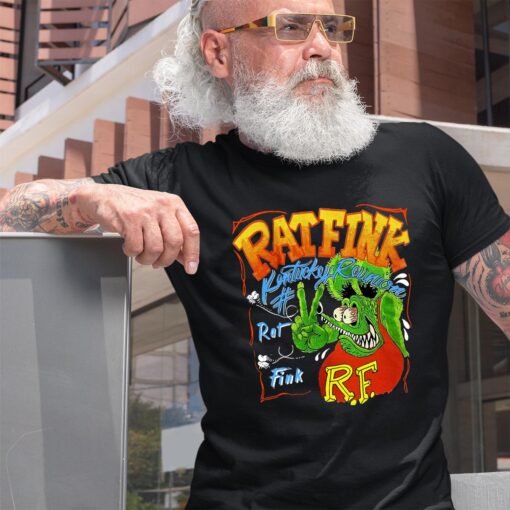 rat fink garage BlackShirt 2 1