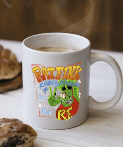 rat fink garage Mug 2
