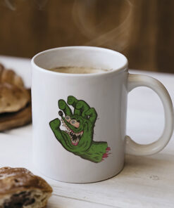 rat fink hand Mug 2