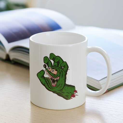 rat fink hand Mug 3