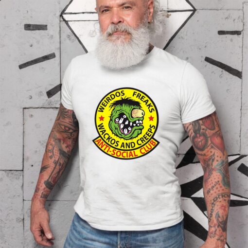 rat fink hotrod WhiteShirt 2