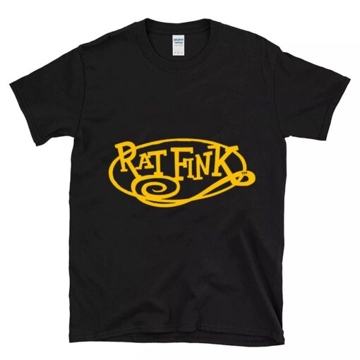 rat fink logo BlackShirt 1