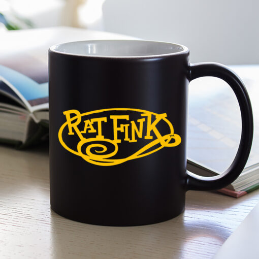 rat fink logo Mug 1