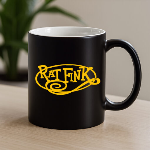 rat fink logo Mug 4