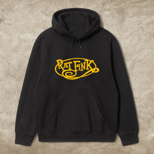 rat fink logo hoodie 1
