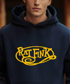 rat fink logo hoodie 2