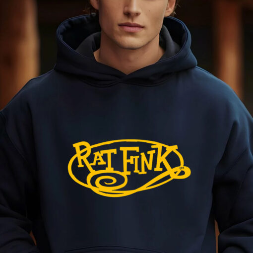 rat fink logo hoodie 2