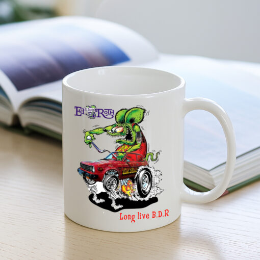 rat fink long live BDR Mug 3