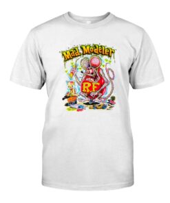 rat fink mad modeler WhiteShirt 1