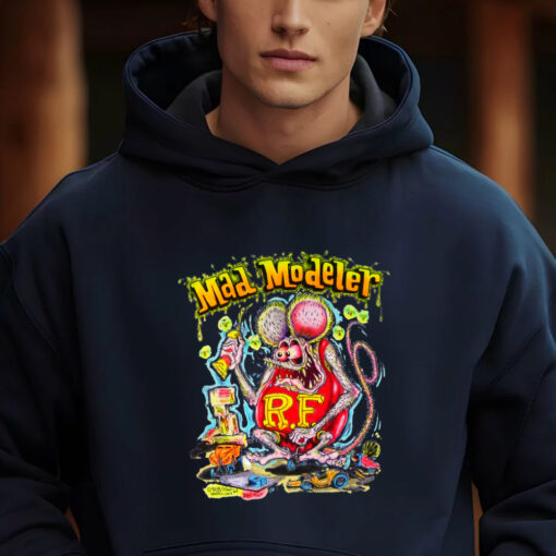 rat fink mad modeler hoodie 2
