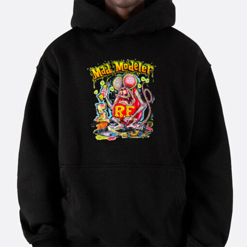 rat fink mad modeler hoodie 5
