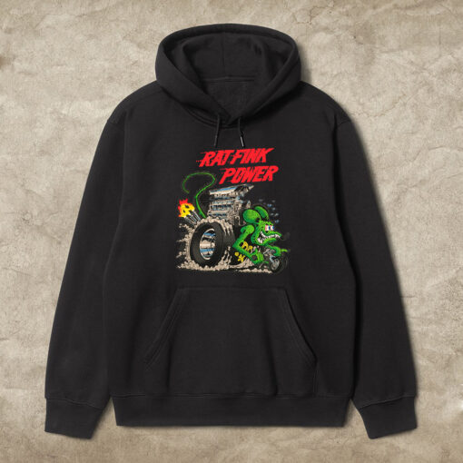 rat fink power hoodie 1