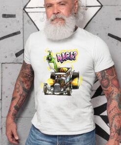 rat fink race WhiteShirt 2