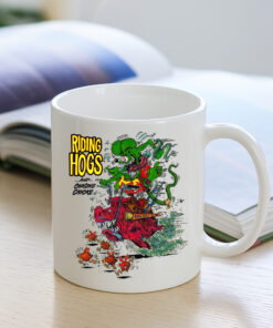 rat fink riding hogs and chasing chicks Mug 3