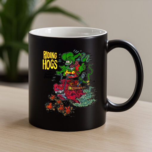 rat fink riding hogs and chasing chicks Mug 4